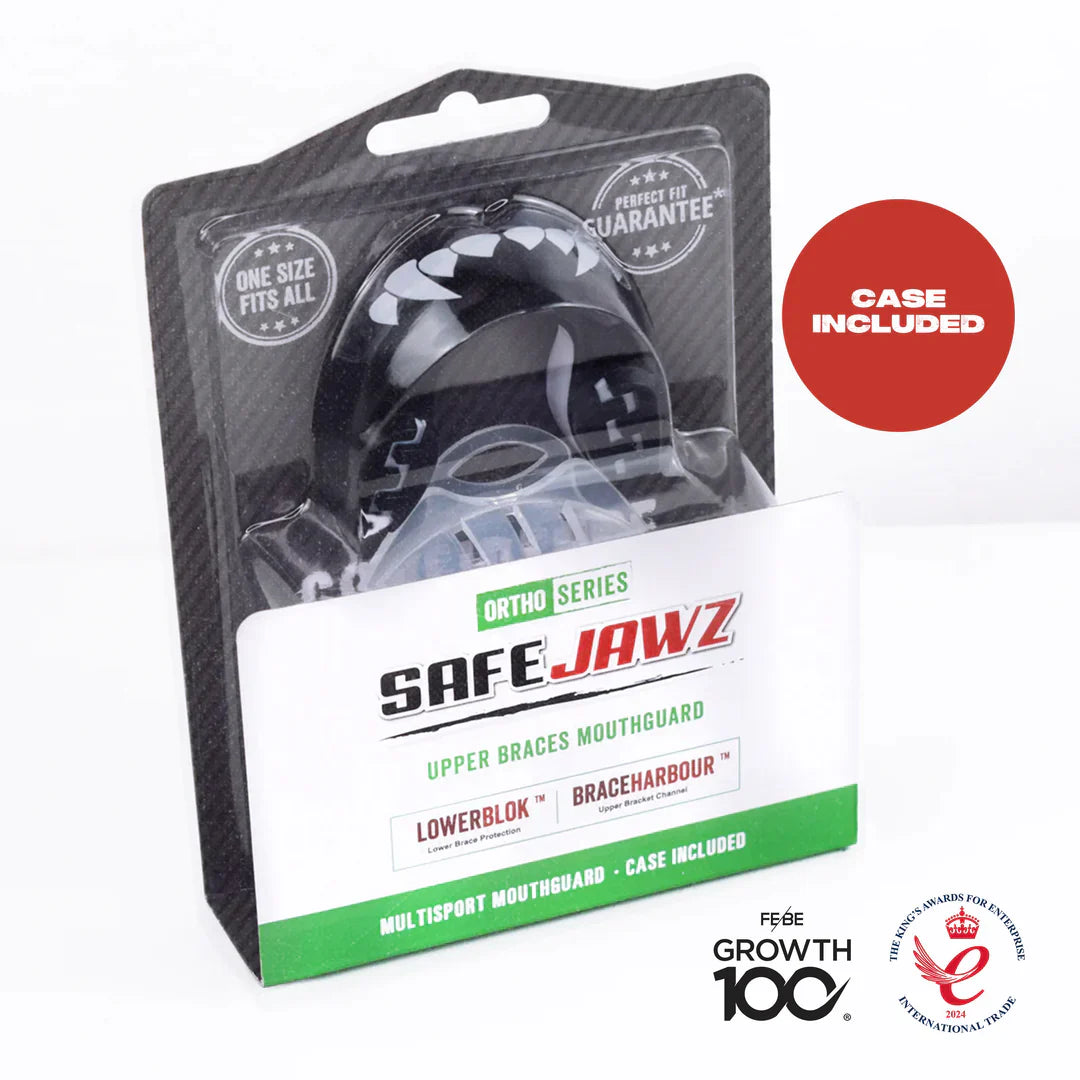 Protector bucal SAFEJAWZ® Ortho Series para ortodoncia