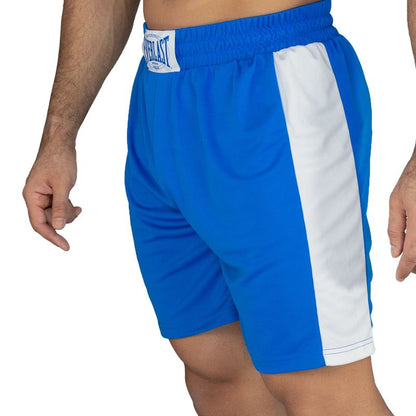 Boxing Shorts Men Poly Everlast Mesh Champ Bk M6