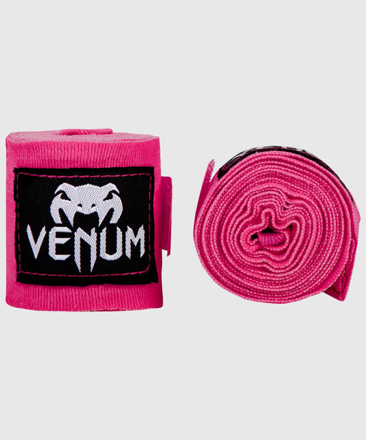 Vendas de boxeo para manos Venum Kontact - Rosa neón