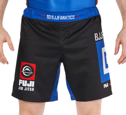 Pantalones cortos ligeros BJJ Fanatics azules