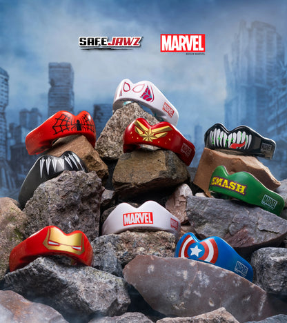 Protector bucal SafeJawz Marvel