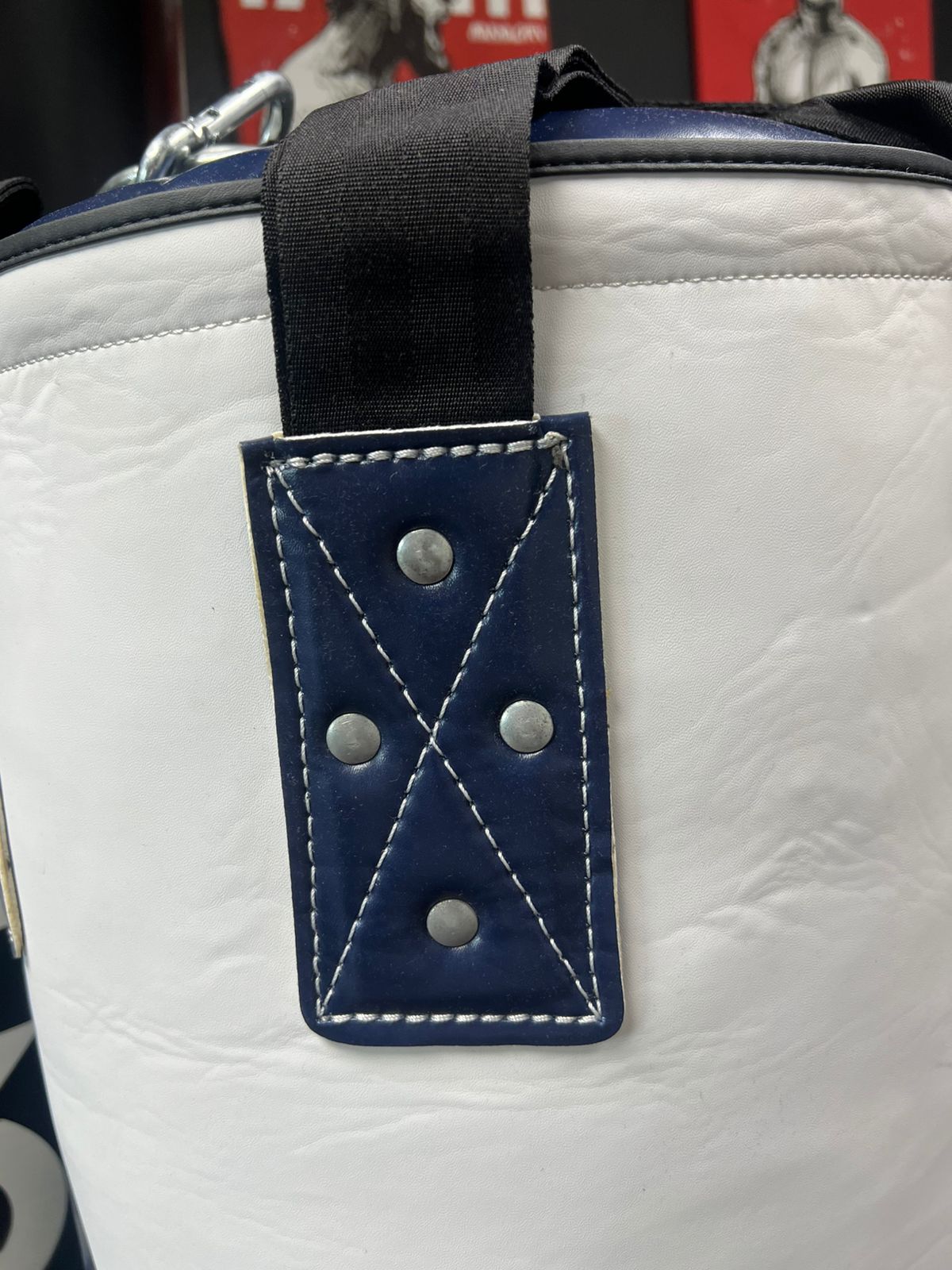 SACO DE BOXEO VENUM HURRICANE BLUE/WHITE