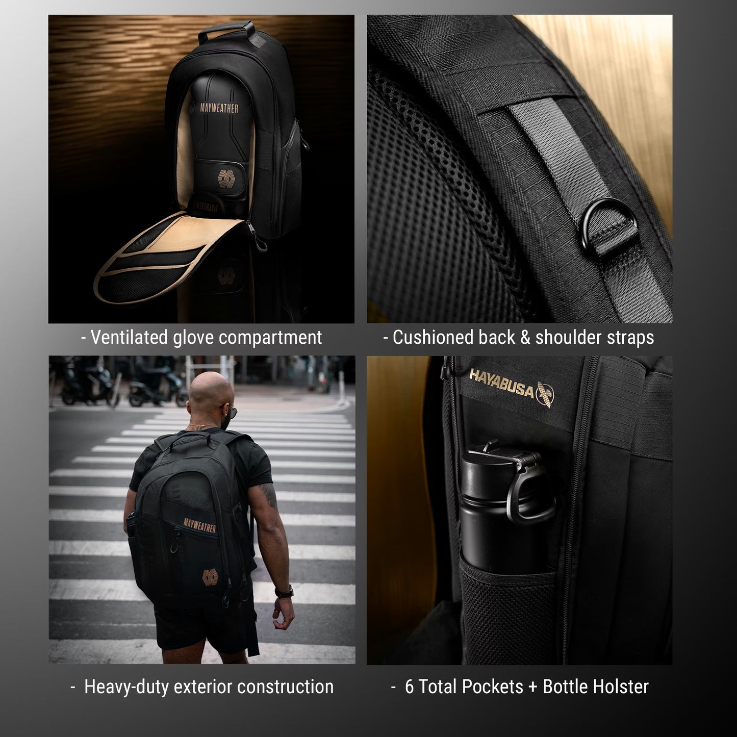 Mochila de boxeo Mayweather