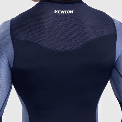 Camiseta de manga larga para hombre - Azul marino/Azul Venum Tempest