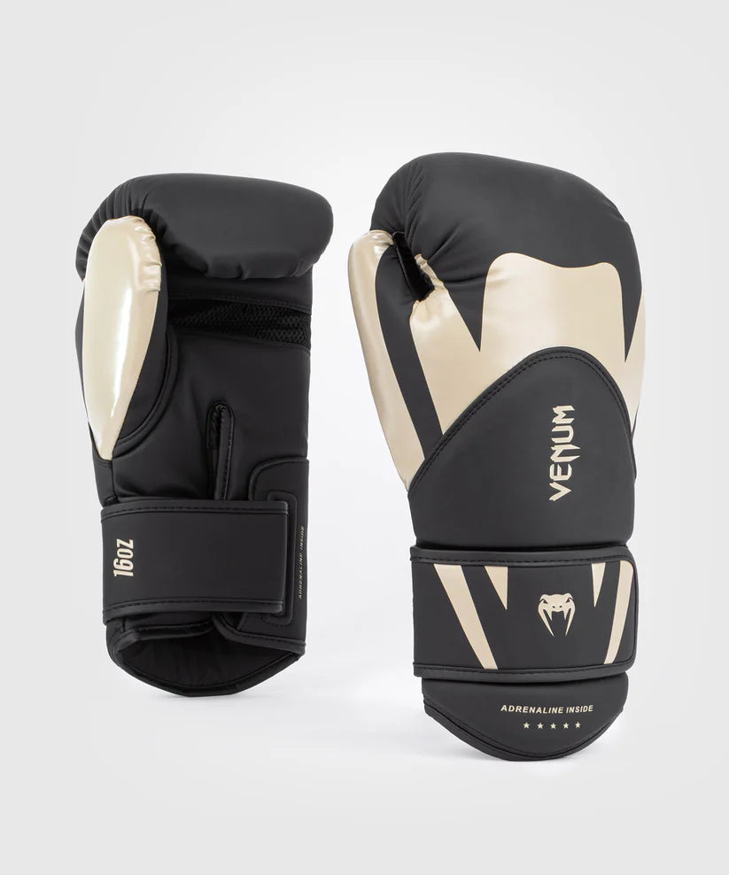 Venum Challenger 4.0 Guantes de Boxeo - Negro/Beige