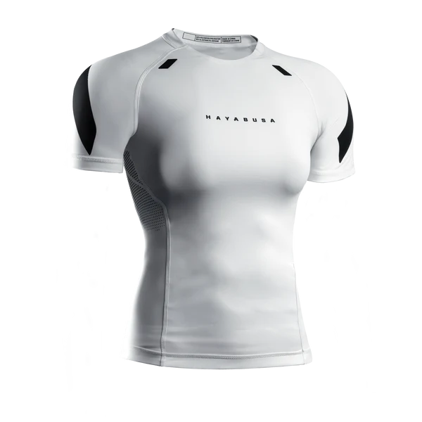 Rashguard de manga corta Hayabusa Pro Ranked Classified para mujer