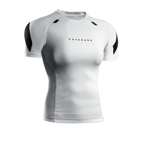 Rashguard de manga corta Hayabusa Pro Ranked Classified para mujer
