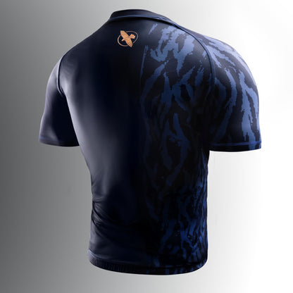 Rasguard de Manga Corta Apex de Hayabusa Black