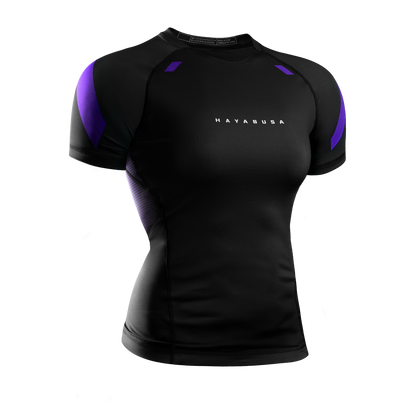 Rashguard de manga corta Hayabusa Pro Classified para mujer