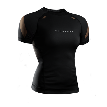 Rashguard de manga corta Hayabusa Pro Classified para mujer