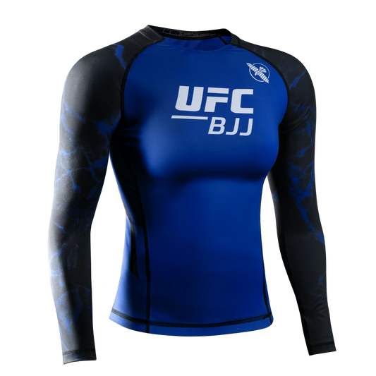 Rashguard manga larga para mujer de UFC BJJ