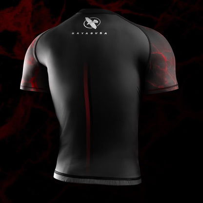 RASHGUARD de manga corta para hombre de UFC BJJ