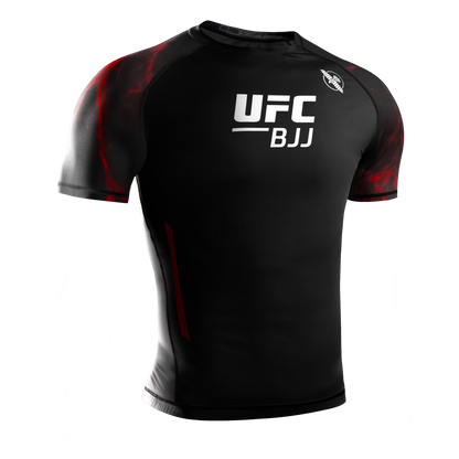 RASHGUARD de manga corta para hombre de UFC BJJ