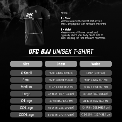 T-Shirt unisex de BJJ de UFC