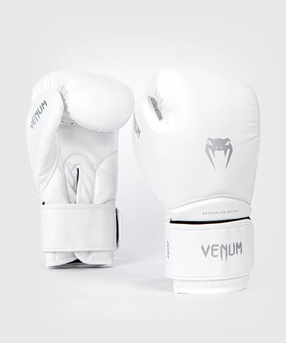 Guantes de boxeo Venum Contender 1.5 - Blanco/Plateado