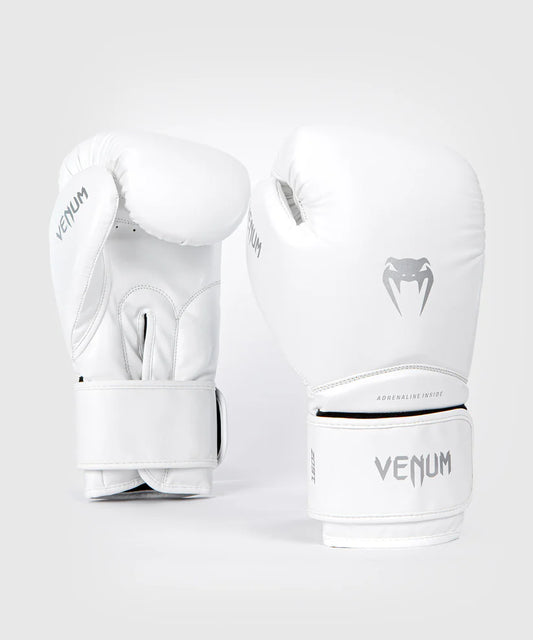 Guantes de boxeo Venum Contender 1.5 - Blanco/Plateado