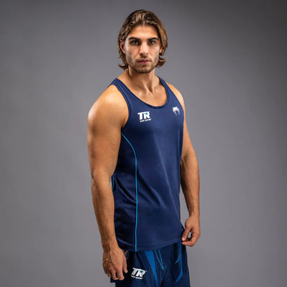 Venum x Top Rank Original Camiseta sin mangas para hombre - Azul marino