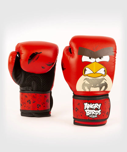 Guantes de boxeo Venum Angry Birds para niños, color rojo