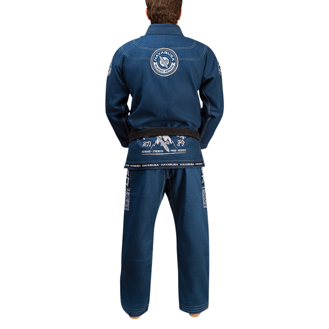 Hayabusa Goorudo 3 Tejido Dorado Jiu Jitsu Gi