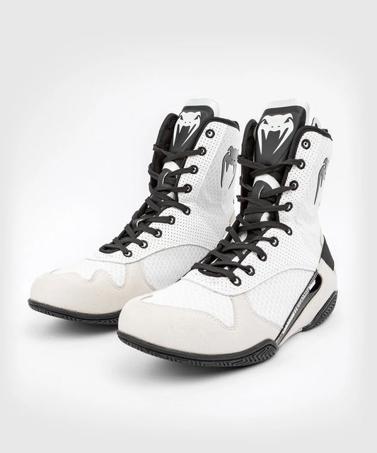 Zapatillas de boxeo Venum Elite - Blanco/Negro