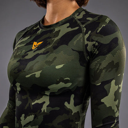 Rashguard Venum x Sophia Rose Women’s Manga Larga - Forest Camo