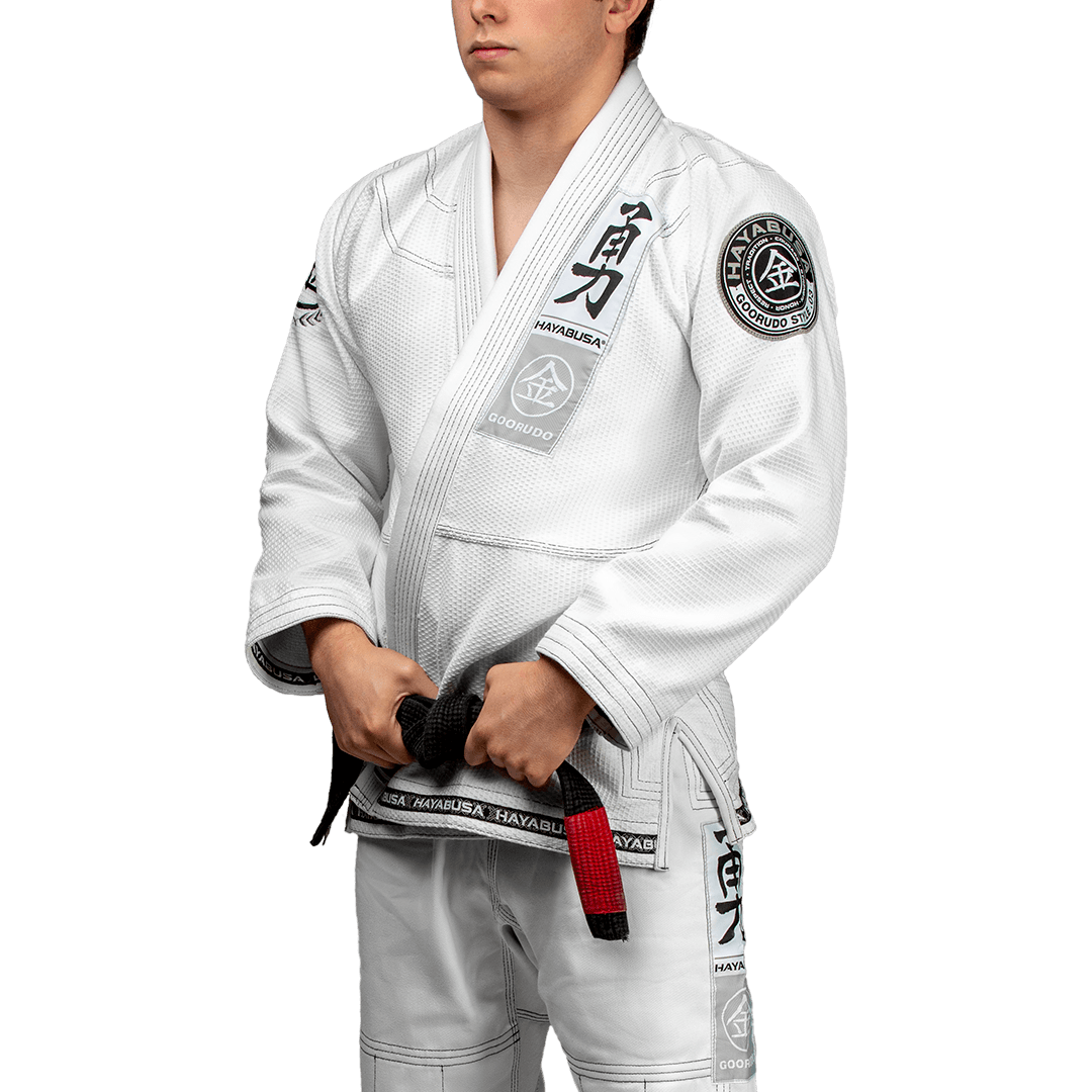 Hayabusa Goorudo 3 Tejido Dorado Jiu Jitsu Gi