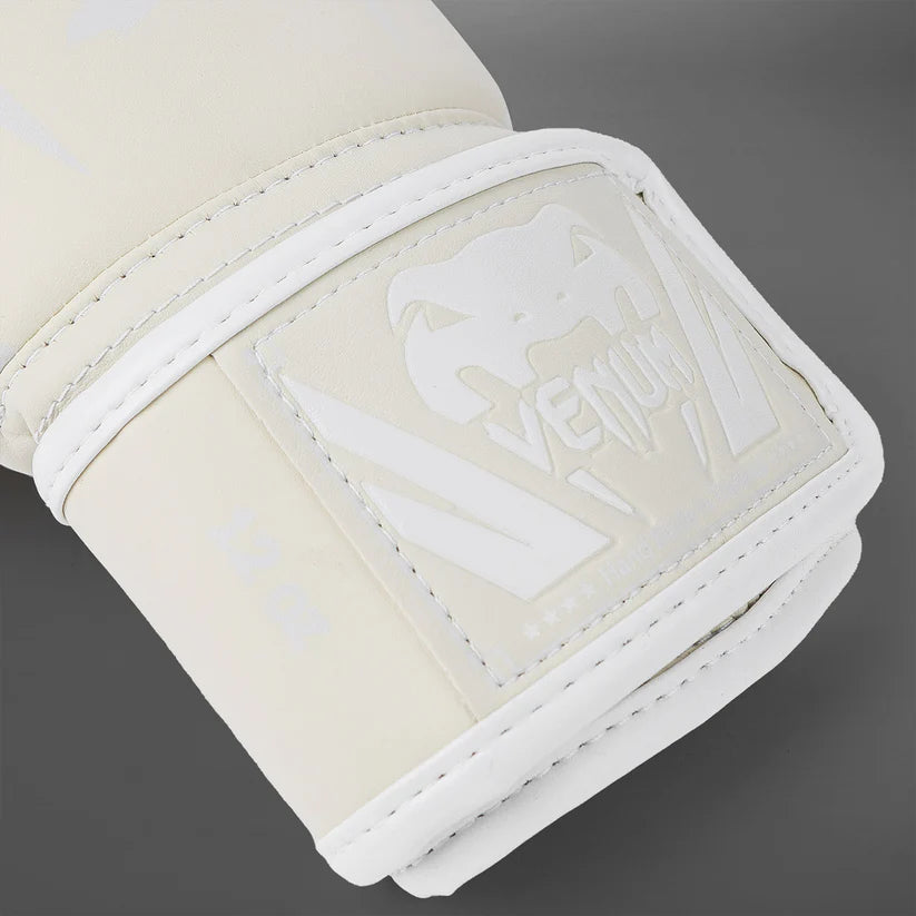 Guantes de Boxeo Venum Elite - White/Ivory