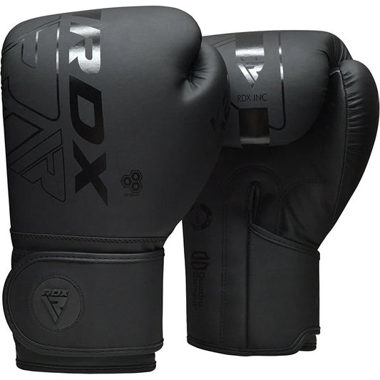 RDX Guantes  de boxeo F6 Kara negros (kids)