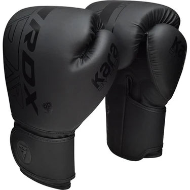 RDX Guantes  de boxeo F6 Kara negros (kids)