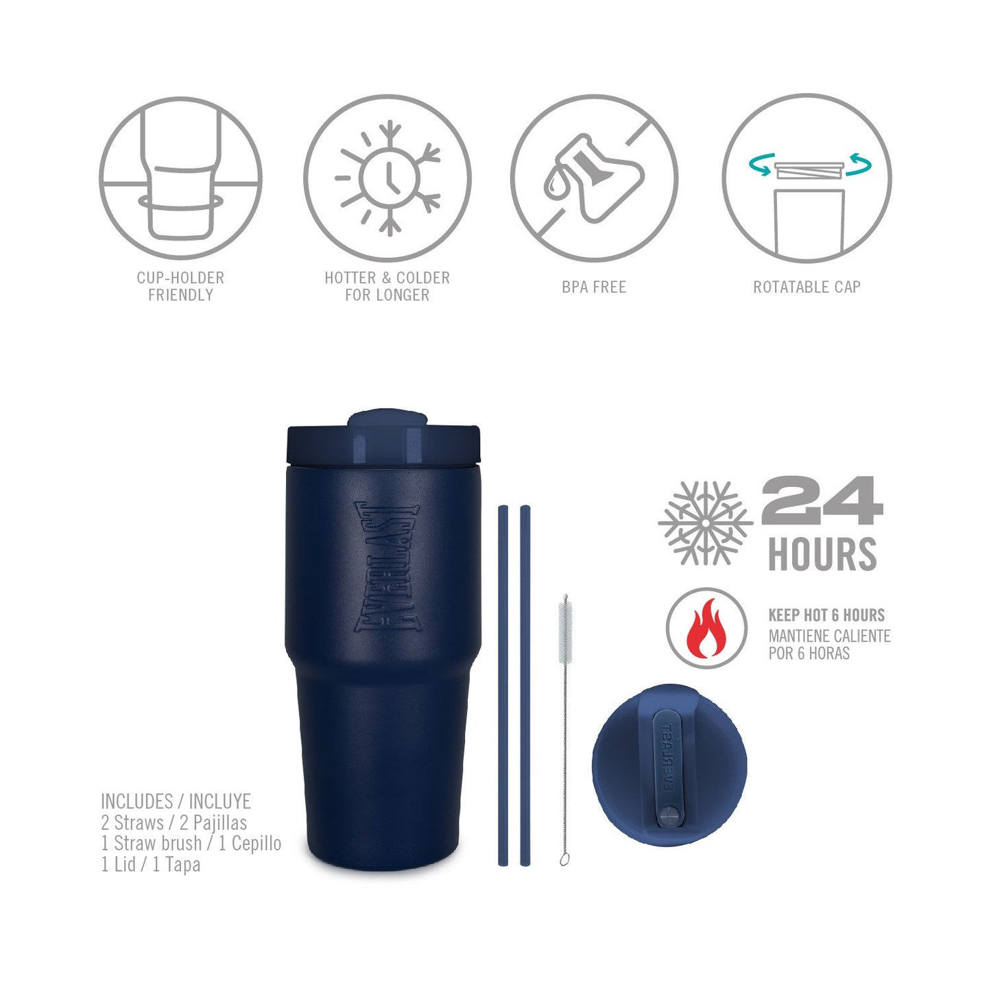 TUMBLER EVERYDAY 600 ML EVERLAST