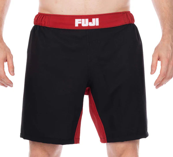 Pantalones Fuji cortos rojos de lucha Essential Grappling