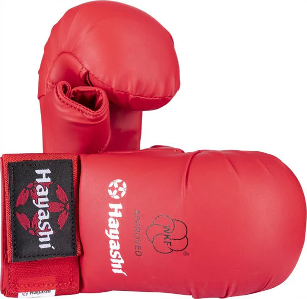 Guante protector de karate “TSUKI” con pulgar (aprobado por la WKF)