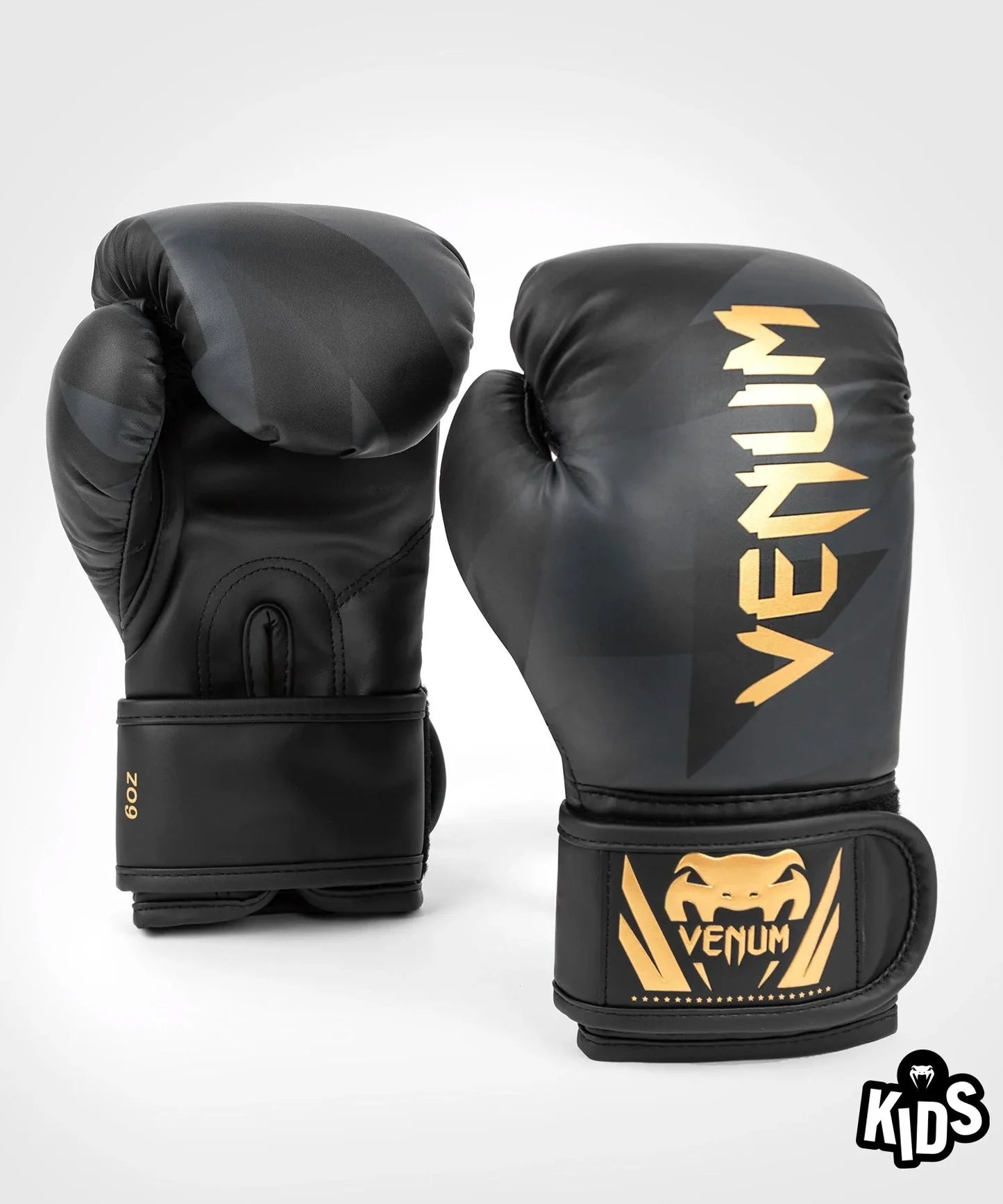 Guantes de Boxeo Venum Razor - Para Niños - Negro/Oro