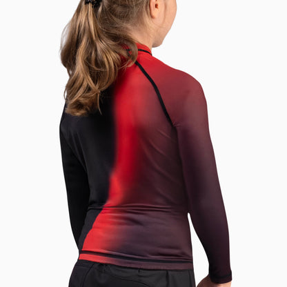 Kids Apex Nova Manga Larga Rash Guard Hayabusa