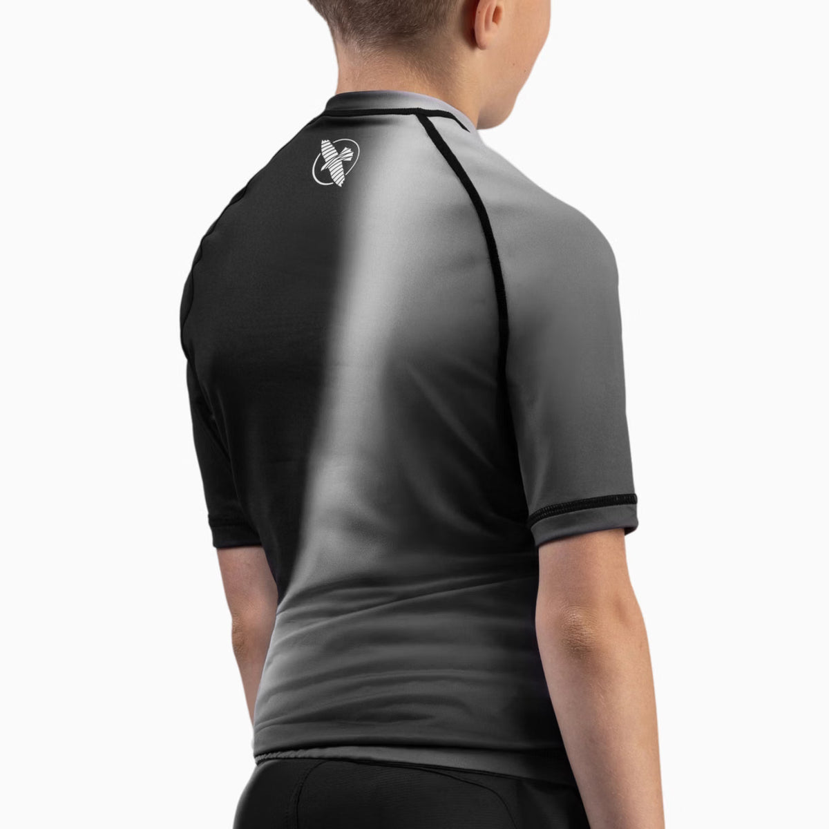 Kids Apex Nova Manga Corta Rash Guard Hayabusa