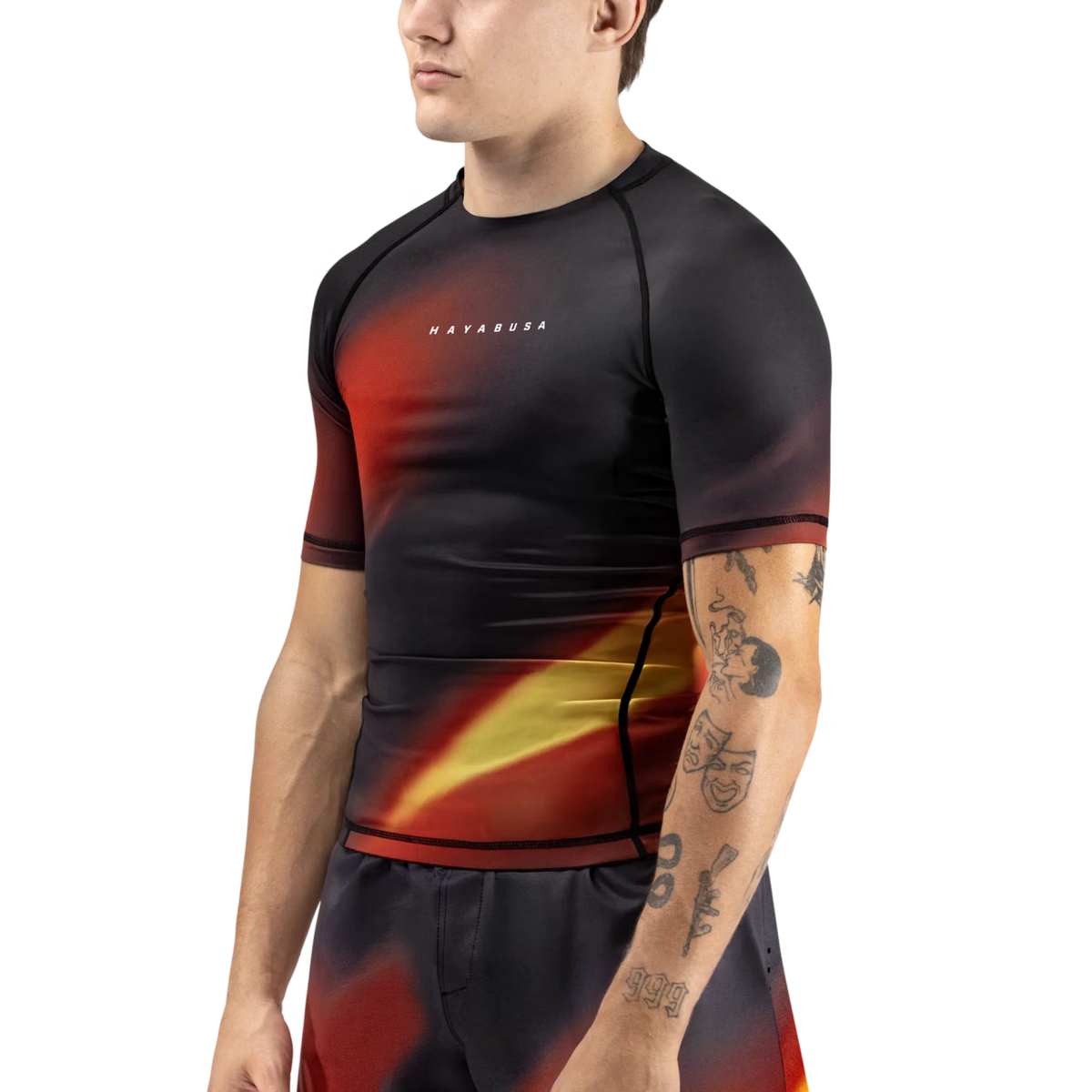Men’s Apex Nova Manga Corta Rash Guard Hayabusa