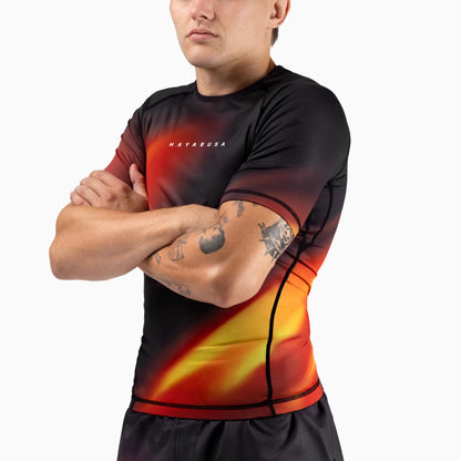 Men’s Apex Nova Manga Corta Rash Guard Hayabusa
