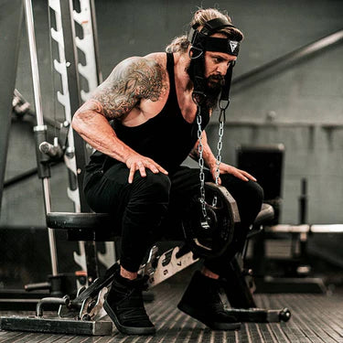 RDXArnés de cuello H2 para levantamiento de pesas y ejercicios de fortalecimiento