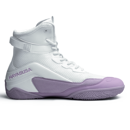 Zapatillas de boxeo Hayabusa Talon White/Lavender