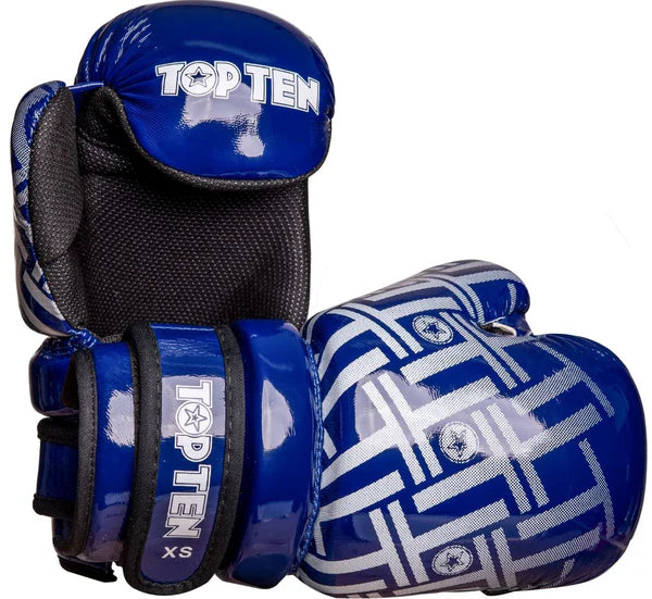 Guantes de mano abierta Prism Pointfighter TOP TEN