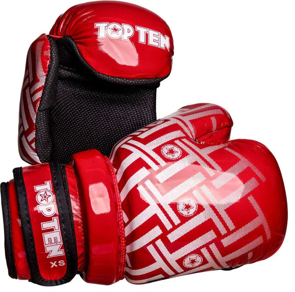 Guantes de mano abierta Prism Pointfighter TOP TEN